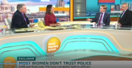 Women's trust in Police discussion on GMB